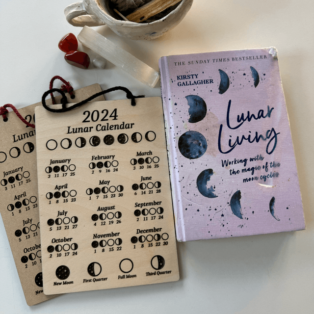 Lunar Calendar. Moon Cycles 2024 