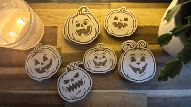 Spooky face Pumpkin